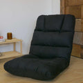 Relaxus Ohm Chair Adjustable Portable Floor Chair, High-Density Poly-Fill Cushioning, Padded Frame with Back Support, Folding Sofa Chair, Padded Bed, Recliner, Gaming, Meditation, Recliner. Carry Bag