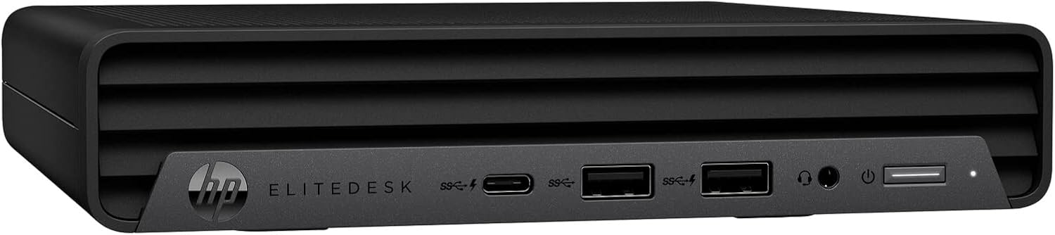 HP EliteDesk 800 G6-MINI, Core i5-10500T 2.3GHz, 8GB RAM, 256GB NVMe, Windows 11 Pro 64Bit, (Renewed)