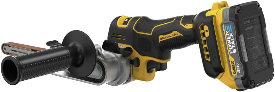 DEWALT 20V MAX XTREME Cordless Bandfile Power Tool Belt Sander Kit with Battery and Charger Included (DCM200E1)