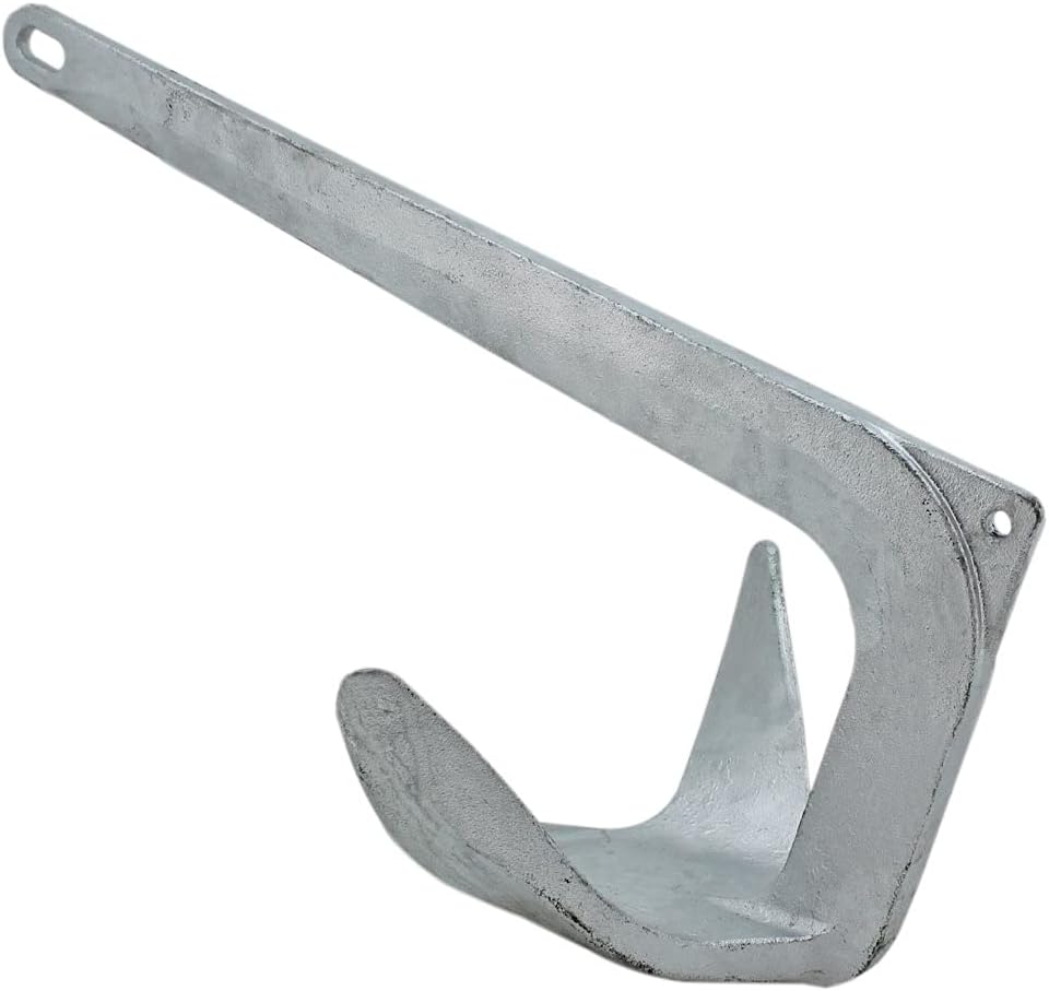 Extreme Max 3006.6539 BoatTector Galvanized Claw Anchor - 44 lbs.