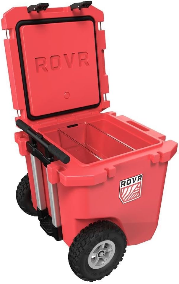RovR Hard Cooler – Heavy Duty Insulated Cooler Box for Camping, Beach, Travel, Tailgating, Fishing, and Parties – Rugged Portable Cooler for Long Ice Retention