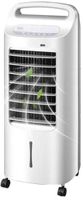 Cooling Fan Cooling Fan Household Cooling Fan Water Cooling Fan Single Cooling Electric Fan Air Humidifier Removable Fan (Colour: White Size: 30 x 30 x 77 cm) (White 30 x 30 cm)
