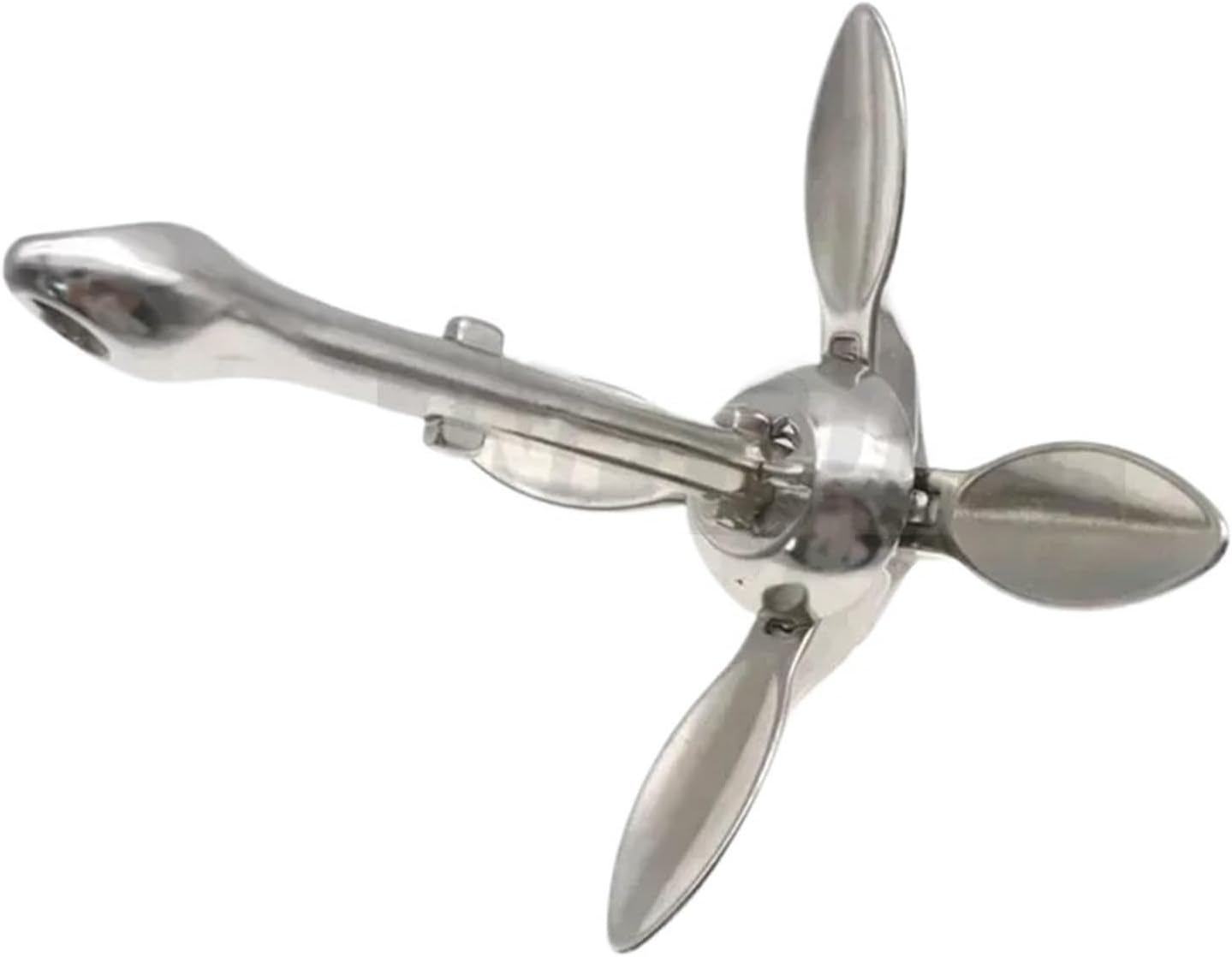 Folding Anchor, 1.5 KG/0.7KG Docking Hardware Boat Folding Grapnel Anchor,for Small Boats Canoe Paddle Boards