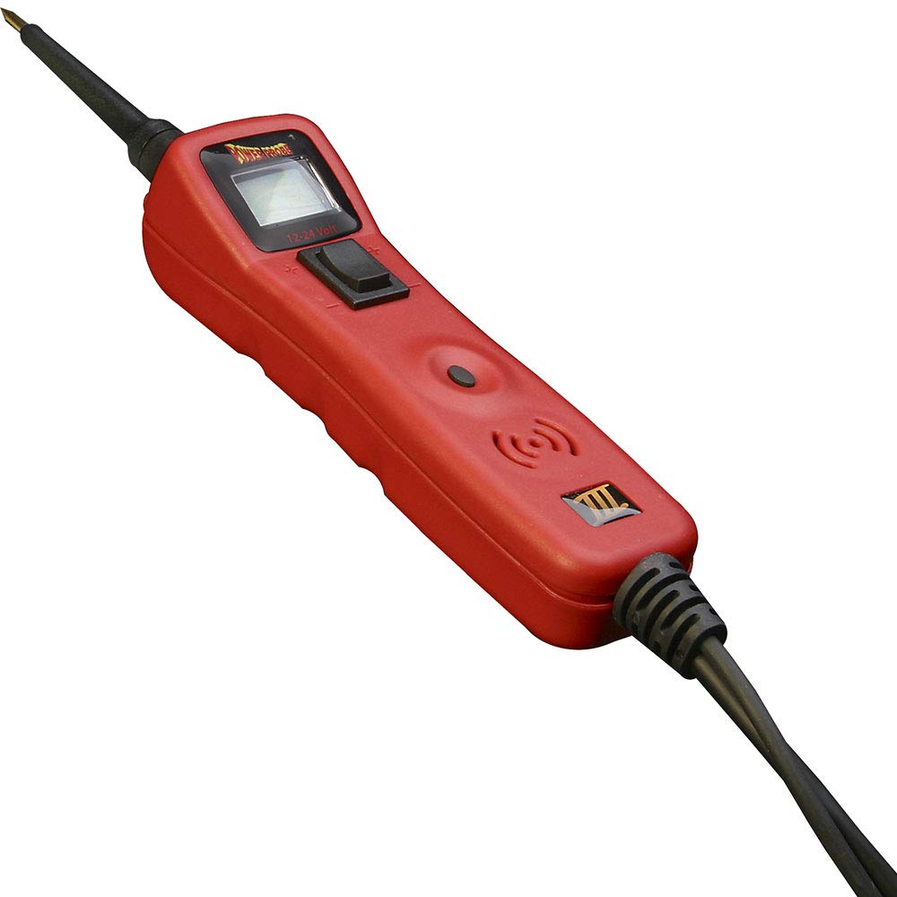 Power Probe III Clamshell - Red (PP3CSRED) [Car Automotive Diagnostic Test Tool, Digital Volt Meter, AC/DC Current Resistance, Circuit Tester]