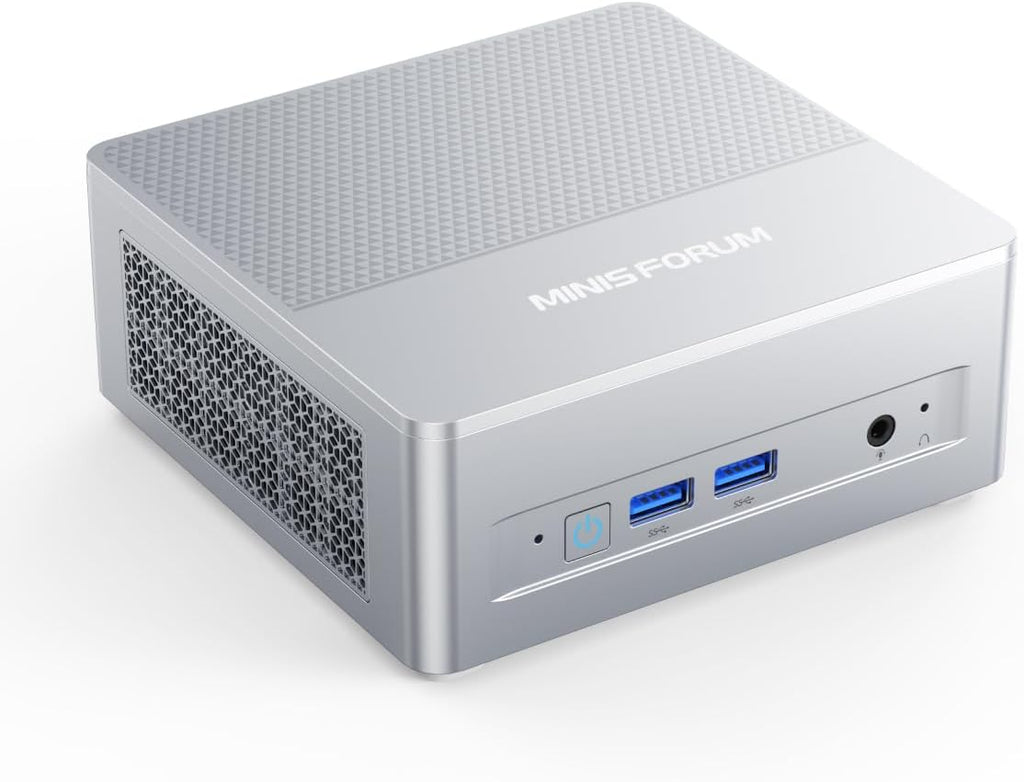 MINISFORUM X1 Lite-255 Mini PC AMD Ryzen 7 255 (8C/16T, up to 4,9 GHz), Mini Computer AMD Radeon 780M 32 GB DDR5 RAM 1 TB M.2 SSD,HDMI/DP/USB4 4K Video Output, 5 x USB, 2.5G LAN, Wi-Fi 6e/BT5.2