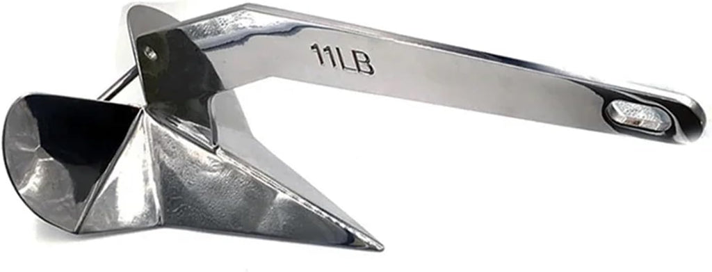 Folding Anchor, 3kg 316 Stainless Steel Polishing Boat Marine Anchors Anchor,for Small Boats Canoe Paddle Boards