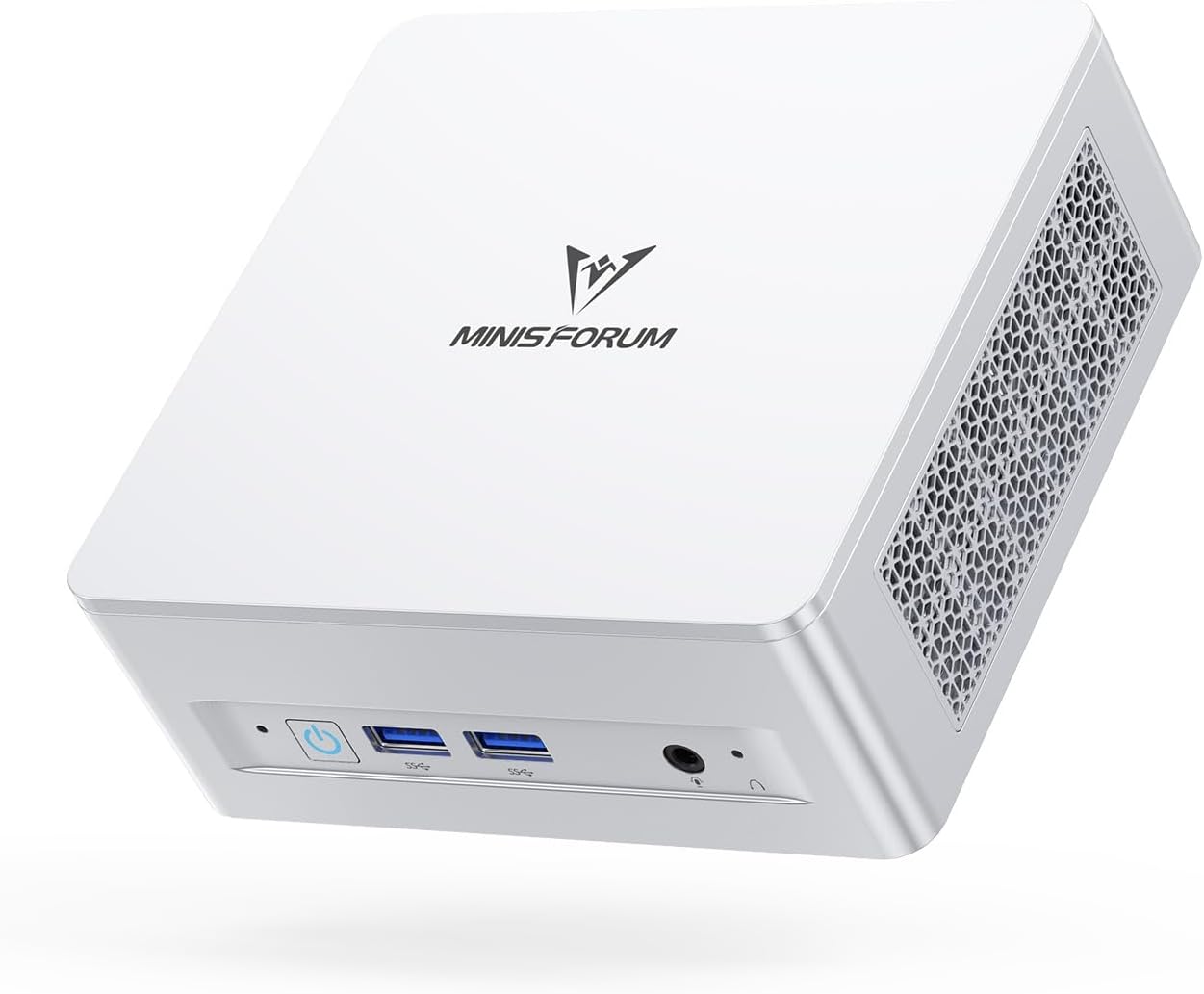 MINISFORUM Mini PC UM870 Slim,AMD Ryzen 7 8745H(8C/16T,Up to 5.0GHz),AMD Radeont 780M Mini Computer,32GB DDR5 RAM &&512GB PCIe 4.0 SSD,Support 8K@60Hz HDMI 2.1/USB4 Output,WIFI6E/BT5.3/Auto Power On