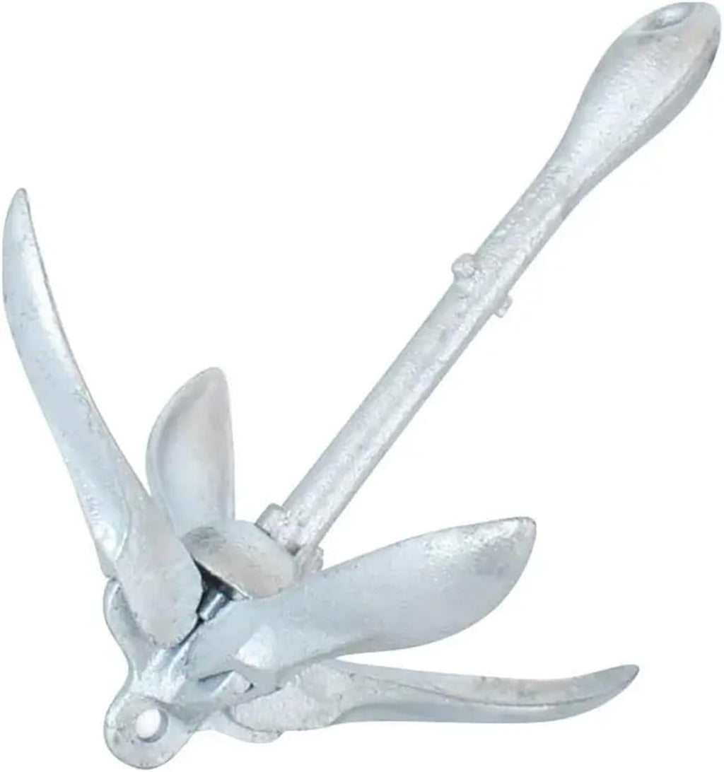 Folding Anchor, New Folding Anchor Aluminum Claw Shape Boat,for Small Boats Canoe Paddle Boards
