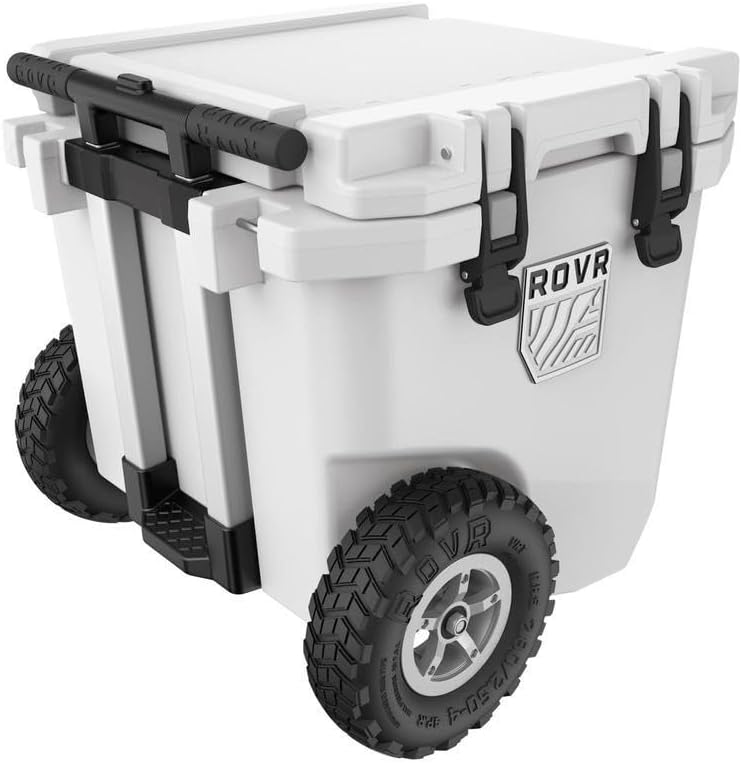 RovR Hard Cooler – Heavy Duty Insulated Cooler Box for Camping, Beach, Travel, Tailgating, Fishing, and Parties – Rugged Portable Cooler for Long Ice Retention