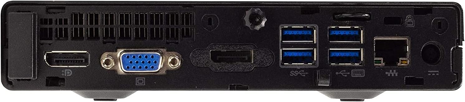 HP EliteDesk 800 G2 Desktop Mini PC, Intel Core i5 6500T 2.5Ghz, 16GB DDR4 RAM, 500GB Hard Drive, USB Type C, Windows 11 Pro (Renewed)