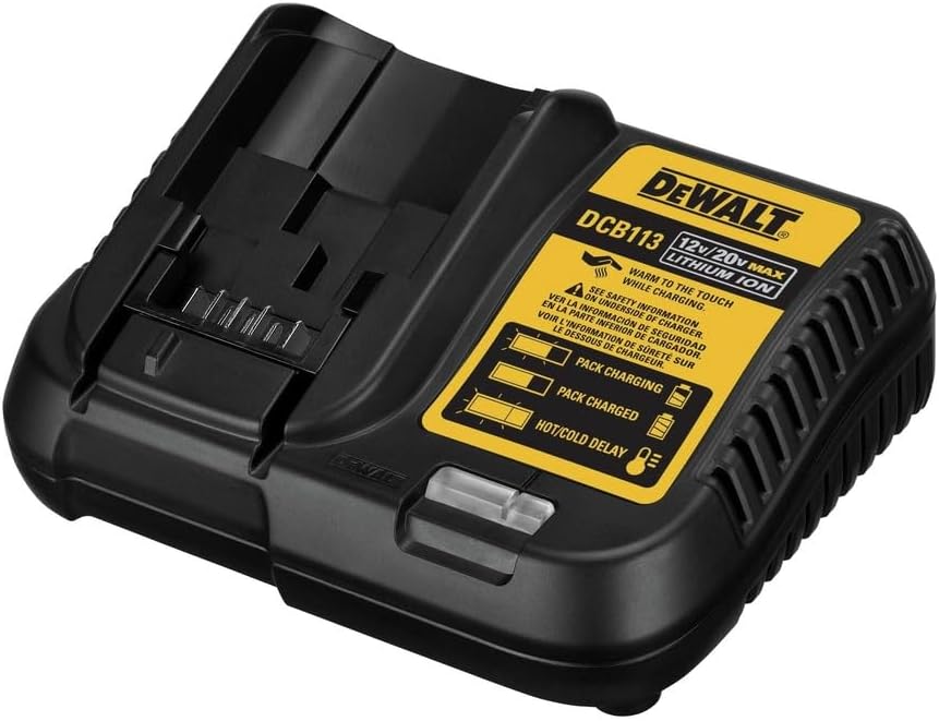 Dewalt DCPR320BDCB240C-BNDL 20V MAX Lithium-Ion 1-1/2 in. Cordless Pruner and 20V MAX 4 Ah Lithium-Ion Battery and Charger Starter Kit Bundle