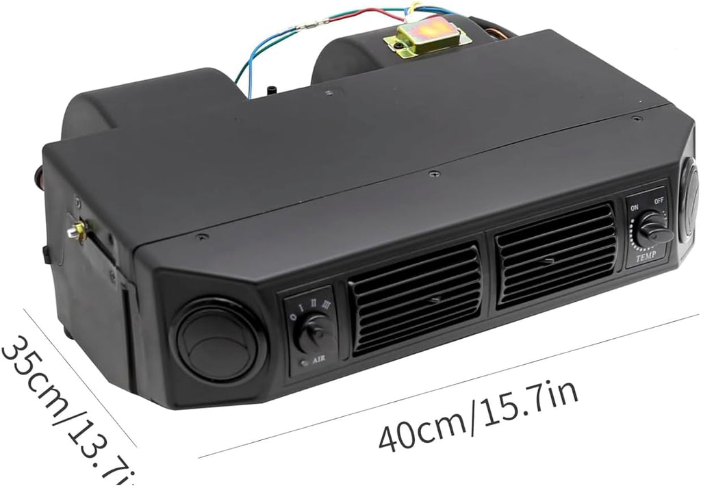 A/C KIT UNIVERSAL UNDERDASH EVAPORATOR 404-100 HEAT AND COOL 12V WITH ELECTRICAL HARNESS