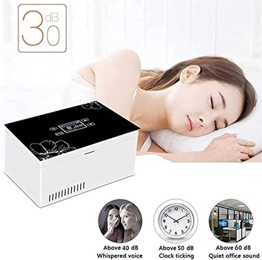 Insulin Cool Box Refrigerator, Electric Cooler Mini Cool Box Cooler Bag Electric Insulin Cooler Container Thermostat USB Suitable for Travel/Interferon/Storage of Medicines, 2 Battery