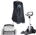 Dolphin Explorer E50 Wi-Fi Automatic Robotic Pool Vacuum Cleaner Includes Caddy and Classic Cover for Storage and Protection, Ideal for Inground Pool Up to 50 FT in Length