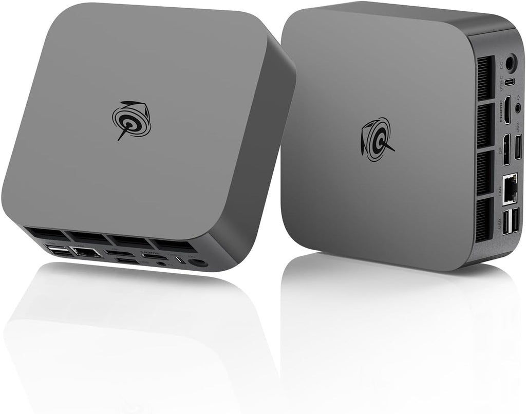 Beelink SER9 Mini PC with Ryzen 7 H 255(8C/16T up to 4.9GHz), 32GB LPDDR5X+1TB Pcle4.0 SSD,WIFI-6/BT5.2/2.5G LAN, Mini Gaming PC Support HDMI 2.1+DP 2.1+USB4 Triple-Display Output -Silver