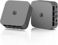 Beelink SER9 Mini PC with Ryzen 7 H 255(8C/16T up to 4.9GHz), 32GB LPDDR5X+1TB Pcle4.0 SSD,WIFI-6/BT5.2/2.5G LAN, Mini Gaming PC Support HDMI 2.1+DP 2.1+USB4 Triple-Display Output -Silver