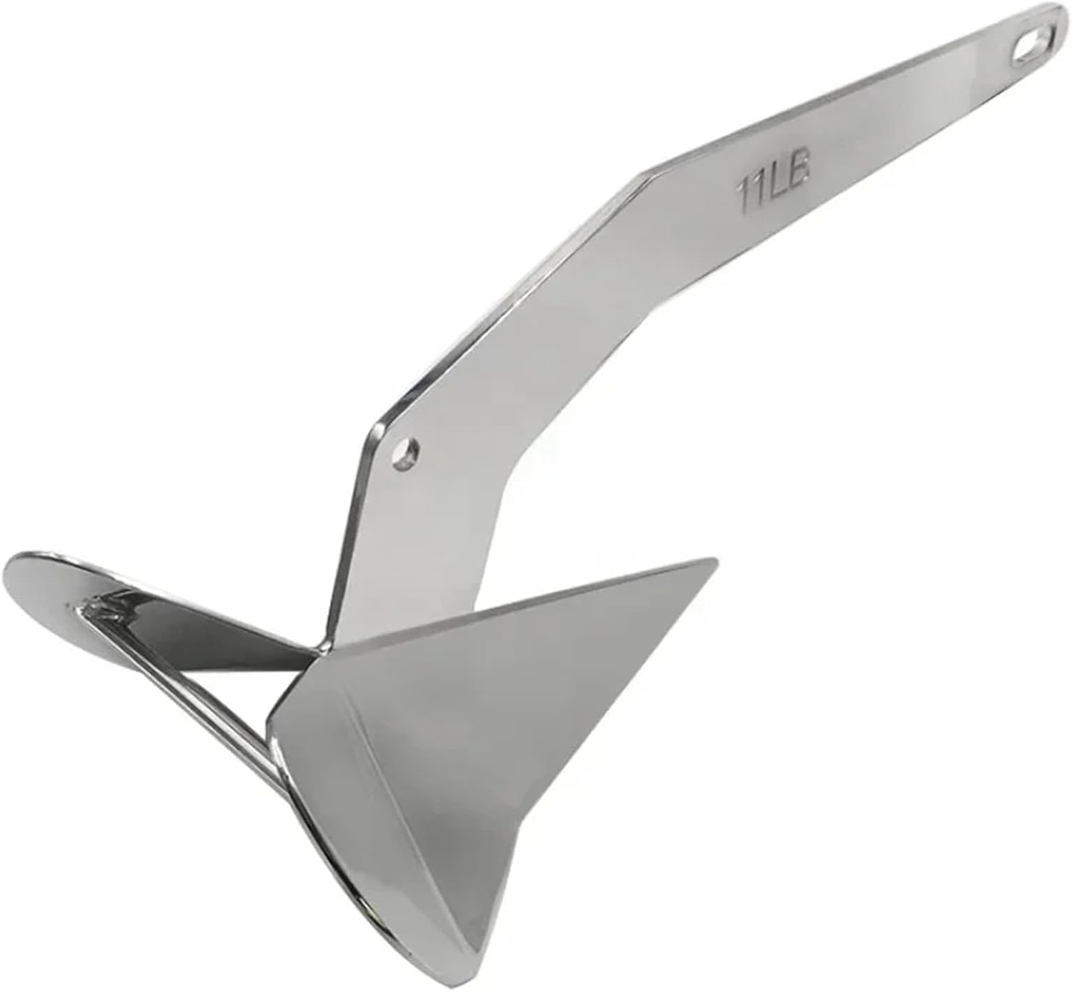 Folding Anchor, Boat Anchor High Polished Marine Accessories 316 Stainless Steel Hardware,for Small Boats Canoe Paddle Boards