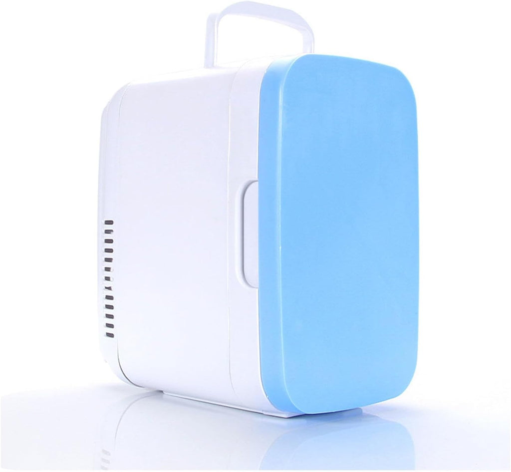 Mini Car Refrigerator 8 Liter Capacity Portable Electric Cooler Warmer 12V Fast Cooling Portable Car Fridge for Car, RV, Camping, Travel, Fishing Outdoor,Blue