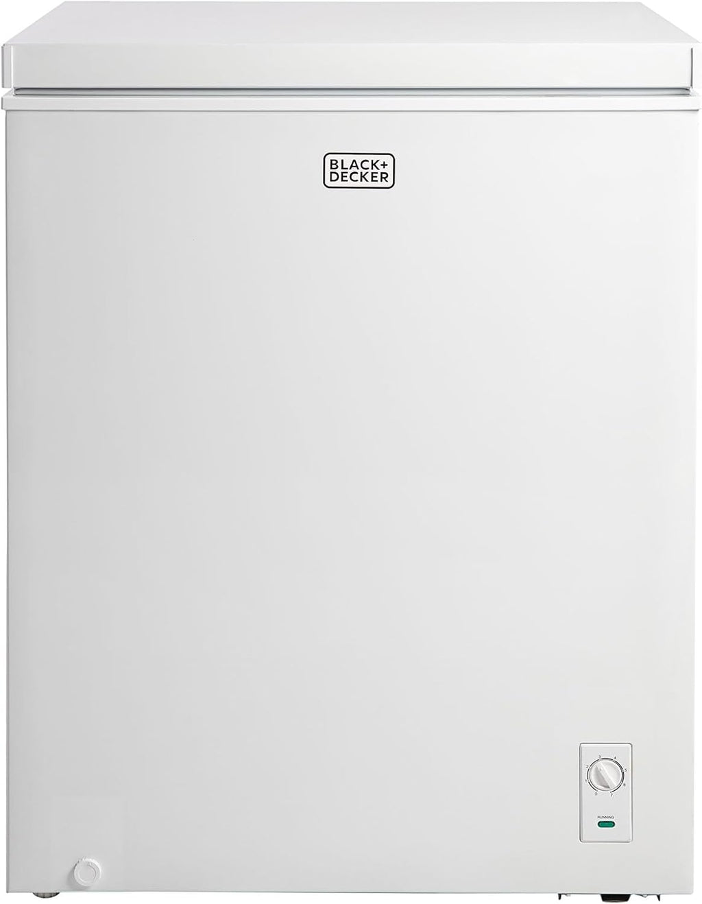 BLACK+DECKER 5.0 Cu. Ft. Chest Freezer, Holds up to 175 Lbs. of Frozen Food with Organizer Basket