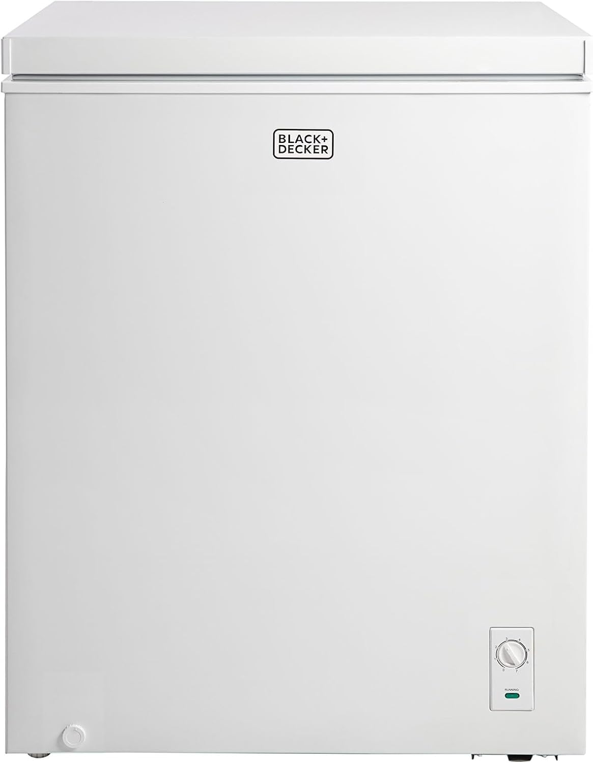 BLACK+DECKER 5.0 Cu. Ft. Chest Freezer, Holds up to 175 Lbs. of Frozen Food with Organizer Basket
