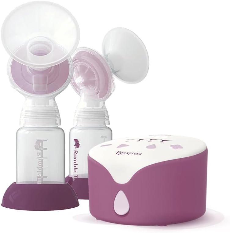 Rumble Tuff EZ Express Electric Breast Pump with Flo-1 Collection Kits