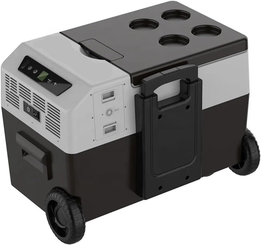 Portable Camping Fridge 12v 24v Dc Car Compressor Cooler 30L Car Refrigerator Freezer