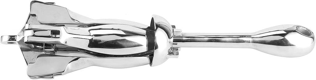 VINGVO Kayak Anchor, Paddleboard Anchor 316 Stainless Steel Paddle Board Anchor 8.8lb Grapnels Hardware for Marine Yacht Fishing Boat