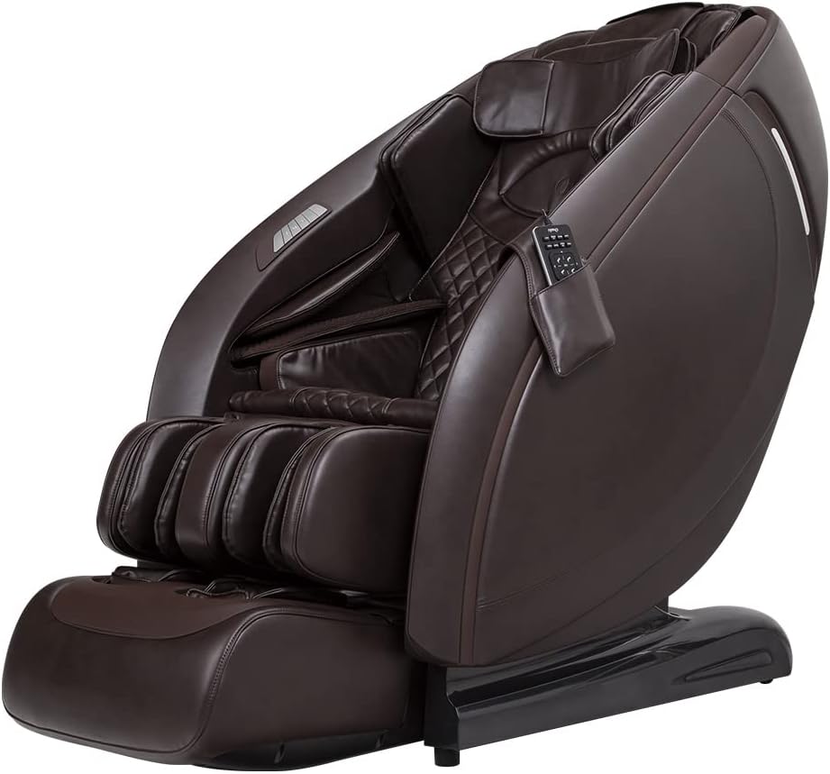 Titan Osaki Dreamer | Zero Gravity Massage Chair | Full Body 3D Recliner | SL Track |Heat Therapy | Space Saving Massage Chair | Brown