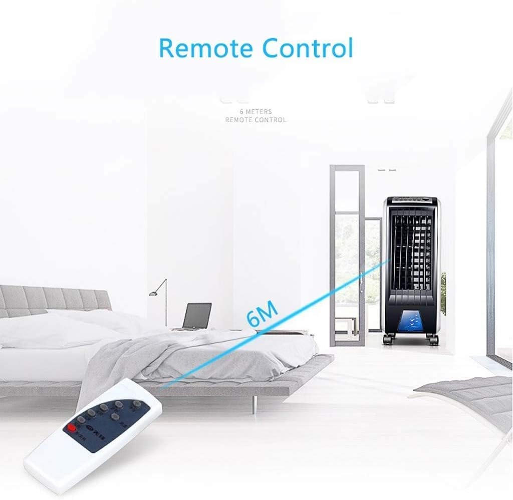 Air Cooler for Home Office Evaporative Coolers 27″Evaporative Cooler Portable Bladeless Air Cooler Electric Fan Humidifier with Remote Control 3 Modes Air Conditioner for Home Office