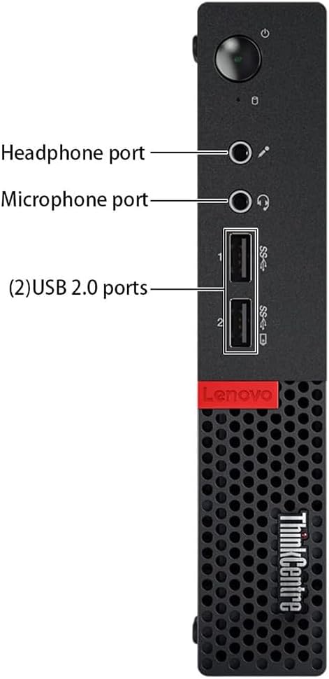 Lenovo ThinkCentre M710Q Mini Tiny Business Desktop PC, Windows 11 Pro, Core 6100, 8GB RAM, 256GB SSD, Keyboard, Mouse, DisplayPort, WiFi (Renewed)