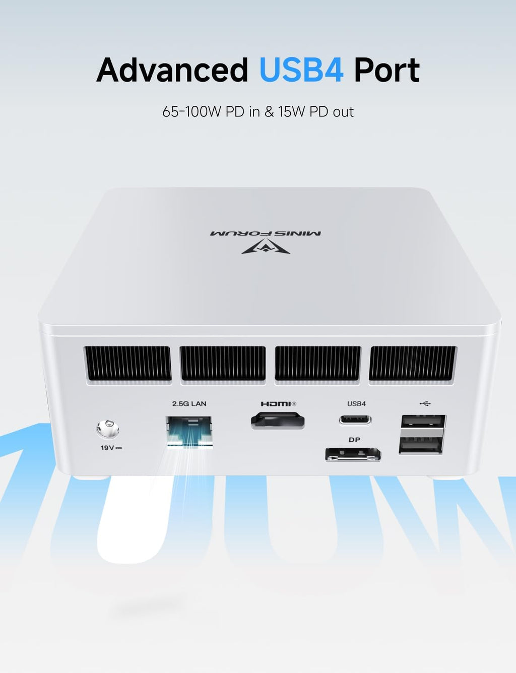 MINISFORUM Mini PC UM750L Slim AMD Ryzen 5 7545U 16GB RAM 1TB SSD Desktop PC, HDMI|DP|USB4 Video Outputs, 2.5G LAN Port, WiFi 6E+BT5, 4xUSB Port AMD Radeon 740M Graphics Micro Computer,