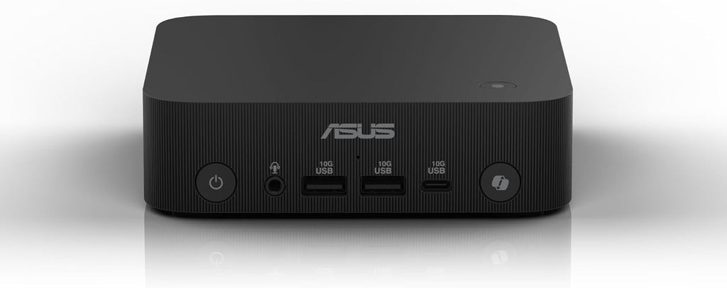 ASUS ExpertCenter PN54 Barebone Mini PC with AMD RyzenTM AI 7 350 Processor, DDR5 RAM, Dual Storage Design, WiFi 7 & BT 5.4, Voice Command, Toolless Chassis Access, USB-C, Hardware TPM, & VESA Mount