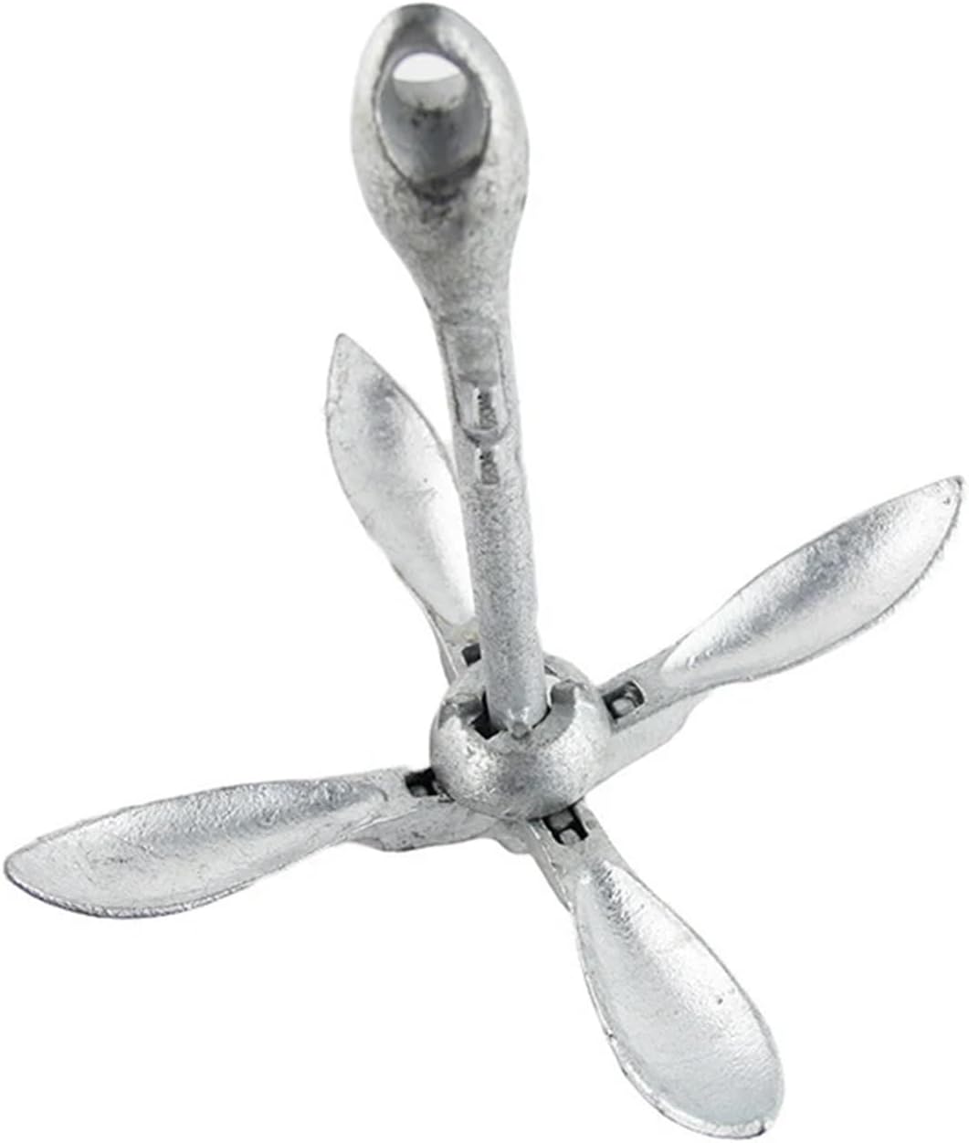 Folding Anchor, 6KG Anchor Yacht Fittings Hot Dip Galvanized Hardware Marine Folding,for Small Boats Canoe Paddle Boards
