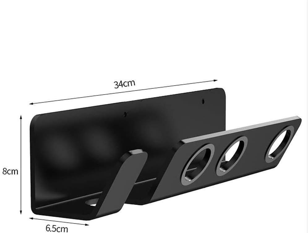 Creative Hair Dryer Shelf-Hair Dryer Wall Mount Holder Hair Dryer Storage Rack Hanger Holder for Dyson Supersonic Hair Dryer