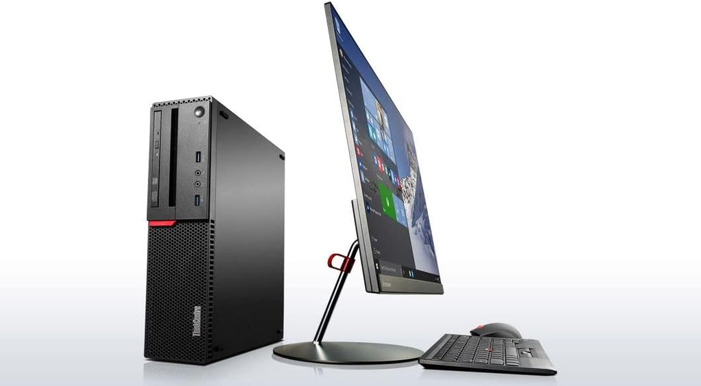 Lenovo ThinkCentre M700 SFF Gaming Desktop Computer i7 6700 up to 4.0GHz,32GB RAM 512GB SSD +2TB HDD, NVIDIA GT 1030 2GB, WiFi BT,DVD-RW,Wireless Keyboard & Mouse,Windows 10 Pro (Renewed)