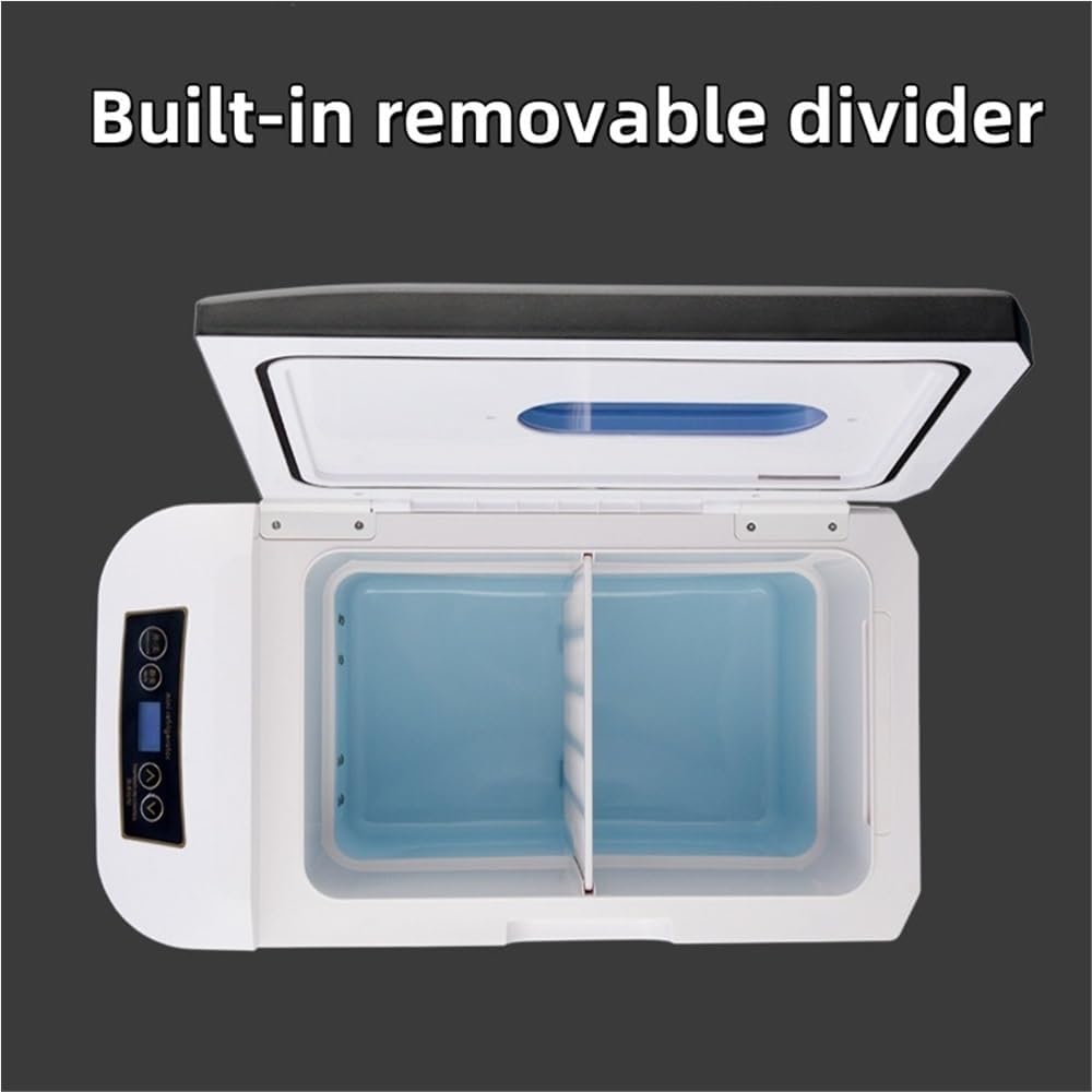 28L/30Qt Portable Car Refrigerator with Digital Display, Electric Cooler & Warmer, 0°F to 149°F, 12/24V DC & 110V AC, Fridge for Camping, RV, SUV, Travel, Home