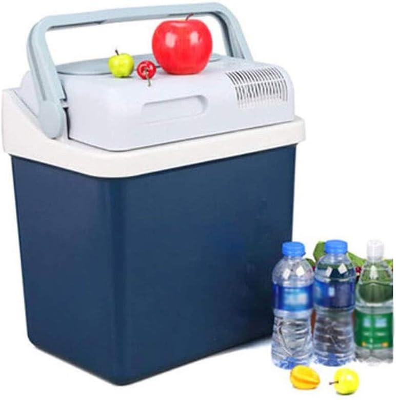 Electric Cool Box 24L PortableCar Refrigerator Freeze Heating Fridge Compressor Plug Picnic Refrigeration Heating(E)