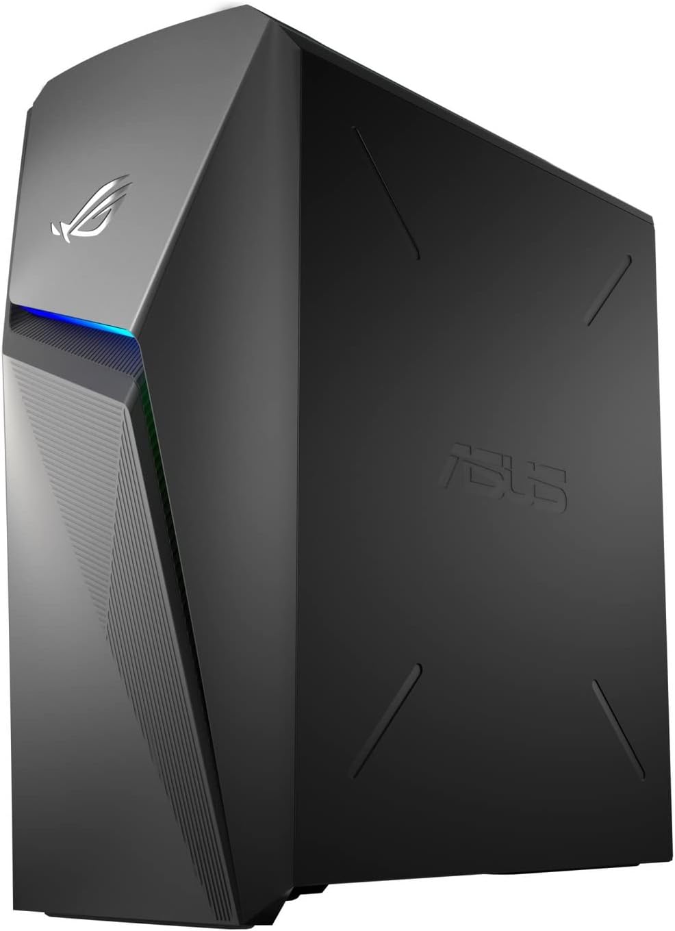 ASUS 2022 ROG Strix GL10 Gaming Desktop, AMD Ryzen 5 3600X 6-Core Processor, NVIDIA GeForce GTX 1660 Ti Graphics, 16GB RAM, 512GB PCIe NVMe SSD, 2 x HDMI, 2 x DisplayPort, WiFi, Windows 11 Home