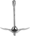 Kayak Anchor, Paddleboard Anchor 8.8lb Grapnels Hardware 316 Stainless Steel Boat Anchor Kit for Marine Yacht Fishing Boat