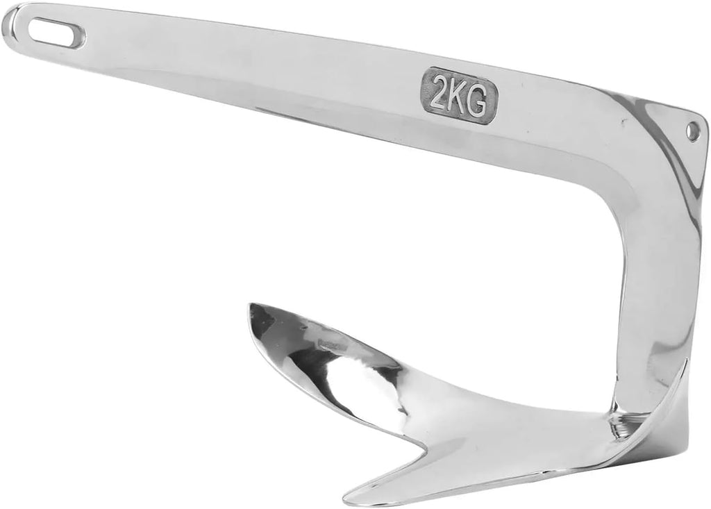 Folding Anchor, Stainless Steel Claw Boat Anchor Marine Accessories,for Small Boats Canoe Paddle Boards