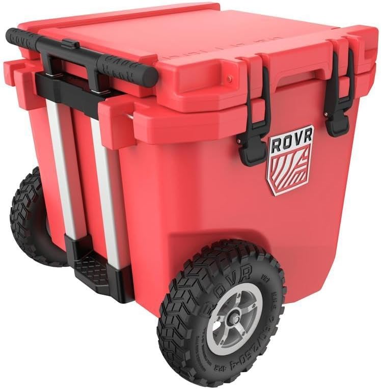 RovR Hard Cooler – Heavy Duty Insulated Cooler Box for Camping, Beach, Travel, Tailgating, Fishing, and Parties – Rugged Portable Cooler for Long Ice Retention