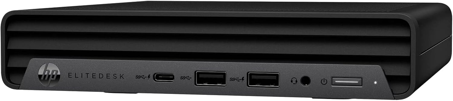 HP EliteDesk 800 G6-MINI, Core i5-10500T 2.3GHz, 8GB RAM, 256GB NVMe, Windows 11 Pro 64Bit, (Renewed)