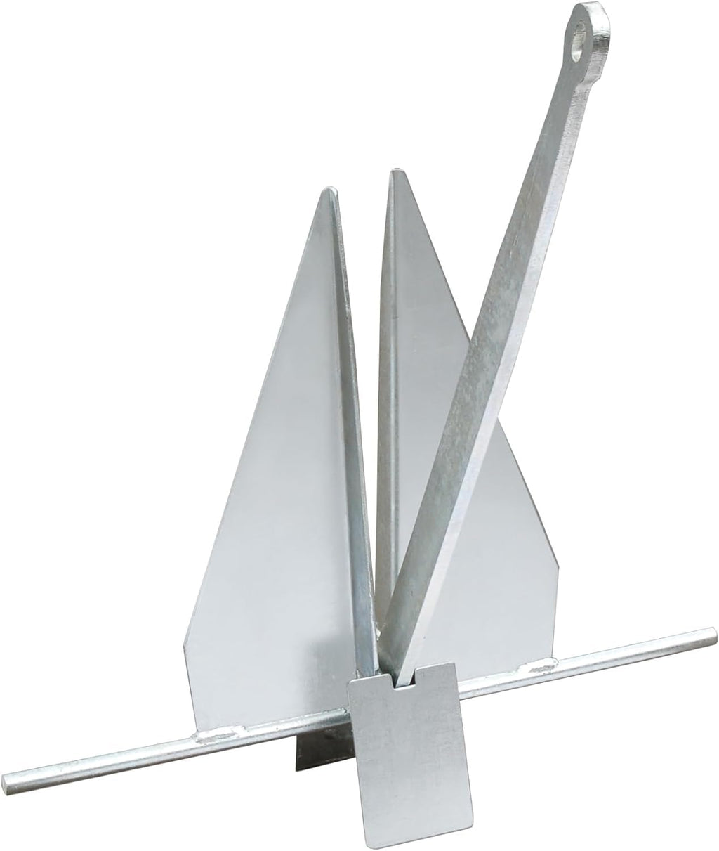 Tie Down Danforth Standard Anchor | 43 lbs. Boat Anchor with 2,000 lbs. Holding Power | Boat Accessories Marine Equipment S2000