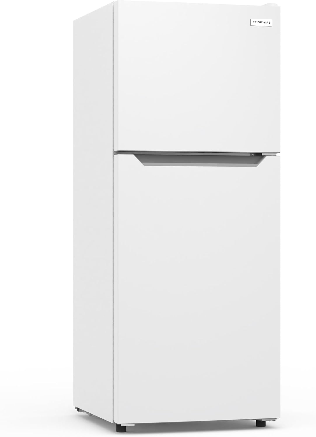 Frigidaire, Frost Free Top Mount 2 Door Apartment Size Refrigerator with Freezer, 10 CU FT