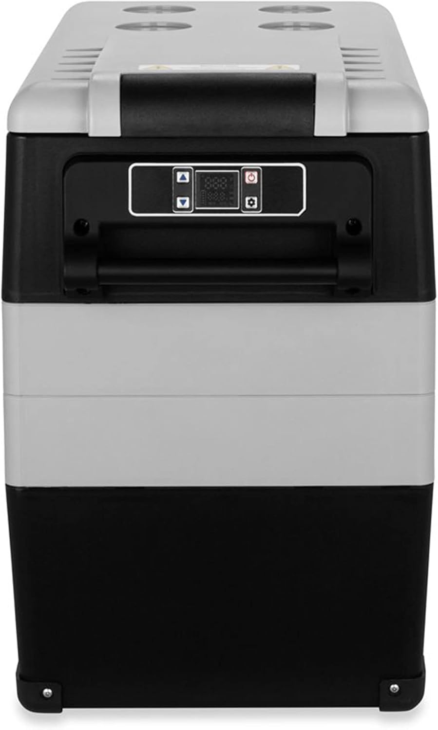 Camco 51518 CAM-550 Portable Refrigerator, AC 110V/DC 12V Compact Fridge/Freezer, 55-Liter - Keeps Food and Drinks Cold While On-The-Go - Ideal for Road Trips, RVing, Camping, Boating and Tailgating , Black