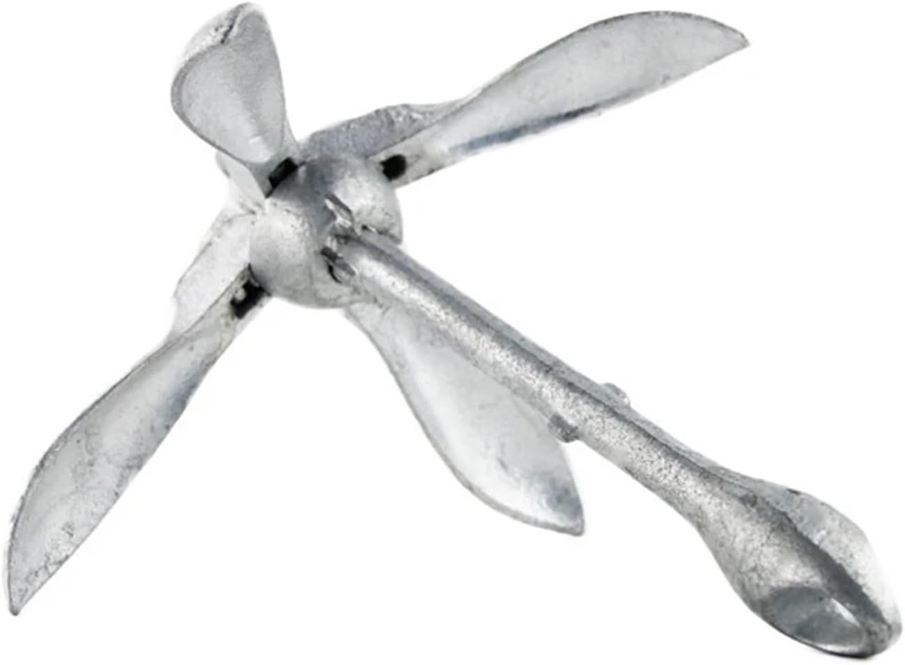 Folding Anchor, 6KG Anchor Yacht Fittings Hot Dip Galvanized Hardware Marine Folding,for Small Boats Canoe Paddle Boards