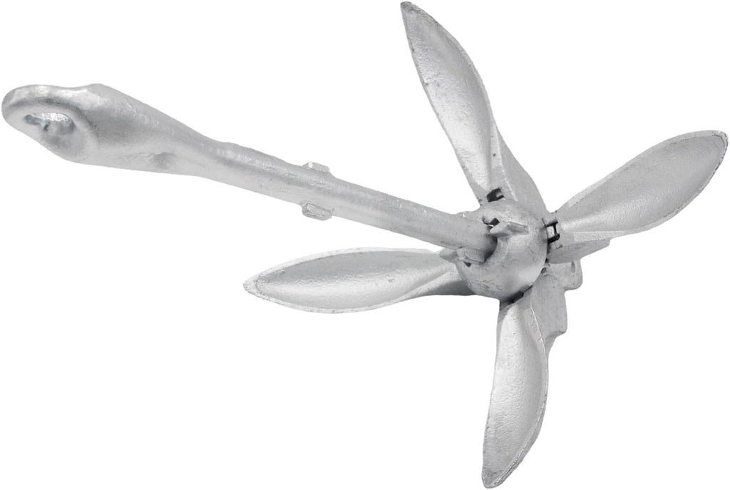 Universal Folding Anchor Grapnel/Fishing Accessories Carbon Steel Foldable/for Canoes Small Watercrafts Dinghies Paddle Boards/, 4KG