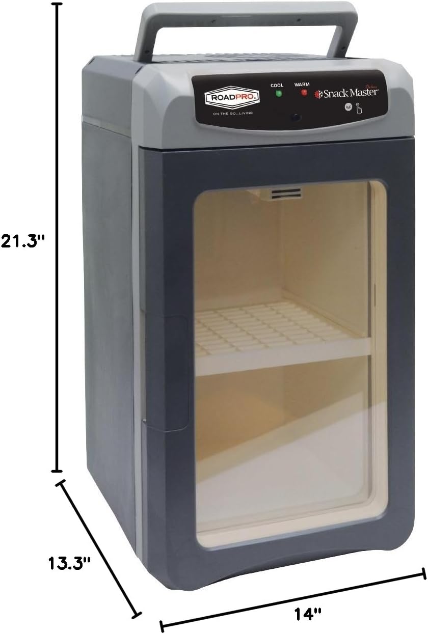 RoadPro RP5653SF 12-Volt Snackmaster Cooler/Warmer - 18 Quart Capacity