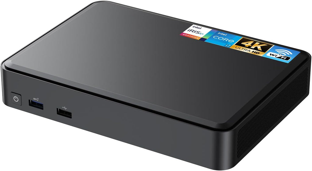 Intel NUC NUC8V7CB8N Slim Mini PC 8GB DDR3 RAM & 256GB SSD Versatile Computers with Intel Core i7-8665U Processor, Support HDMI Dual 4K UHD/Bluetooth 5.1/Windows 11 Pro preinstalled