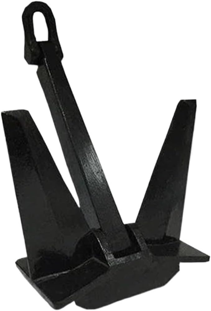 Folding Anchor, Marine Boat N Type Balanced High Holding Power Pool Anchor,for Small Boats Canoe Paddle Boards